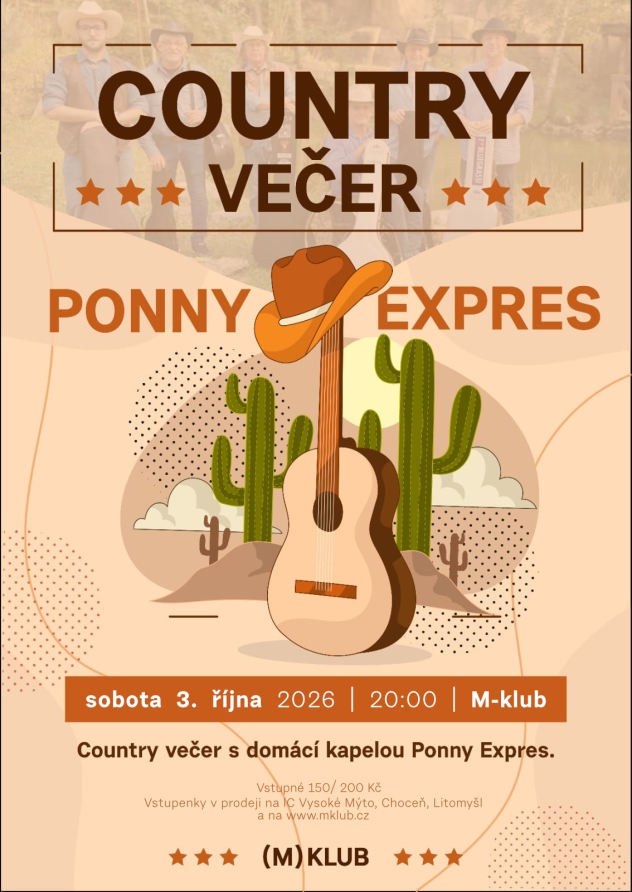 COUNTRY VEČER - PONNY EXPRES