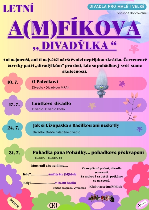 Letní A(M)fíkova ,, divadýlka&quot;