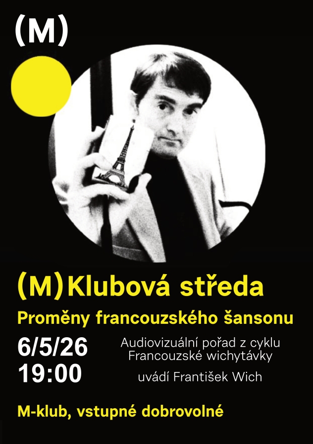 (M) Klubov&aacute; středa - Proměny francouzsk&eacute;ho &scaron;ansonu